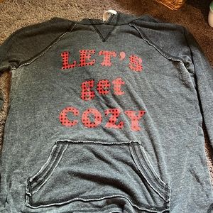let’s get cozy hoodie